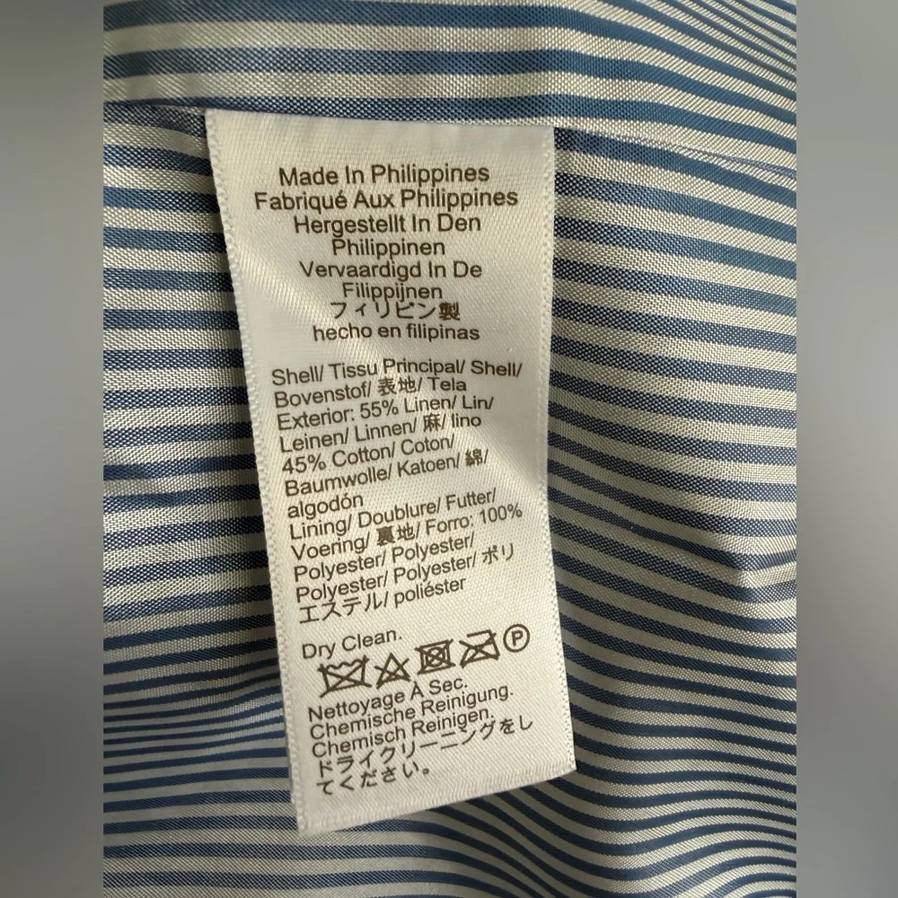 🔥NWT J. Crew Blue Herringbone Blazer - Picture 12 of 12